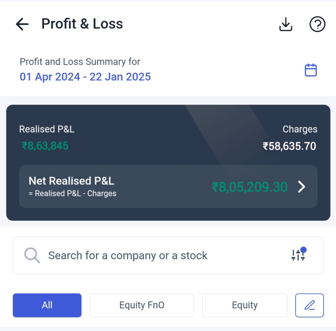 Student 1 Profit